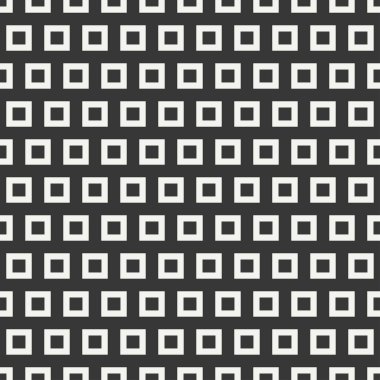 Geometrik çizgi tek renkli soyut hipster seamless modeli ile kare, küp. Kağıt ambalaj. Scrapbook kağıt. Döşeme. Vektör çizim. Arka plan. Tasarım, duvar kağıdı için grafik doku.
