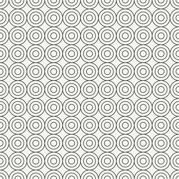 Ligne géométrique monochrome motif abstrait hipster sans couture avec rond, cercle. Du papier d'emballage. Du papier journal. Du carrelage. Illustration vectorielle. Contexte. Texture graphique pour votre design, papier peint . — Image vectorielle