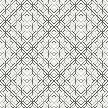 Edikula, kare, küp ile geometrik soyut sorunsuz küp desen. Kağıt ambalaj. Karalama defteri için kağıt. Döşeme. Vektör çizim. Arka plan. Grafik doku. Optik illüzyon etkisi.