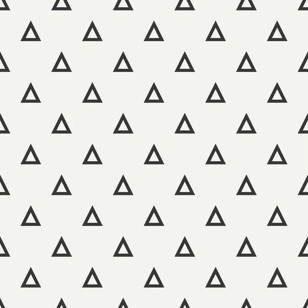 Geometriska linje monokrom abstrakt hipster seamless mönster med triangeln. Omslagspapper. Scrapbook-papper. Plattsättning. Vektor illustration. Bakgrund. Grafiska struktur för din design, tapeter. — Stock vektor