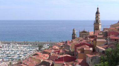 güzel bir görünüm Menton, Fransa