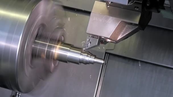 Industrial details, metal turning — Stock Video