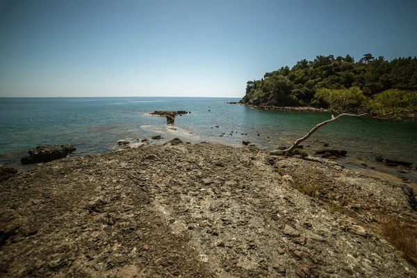 Medelhavet kostnaden för Turkiet — Stockfoto