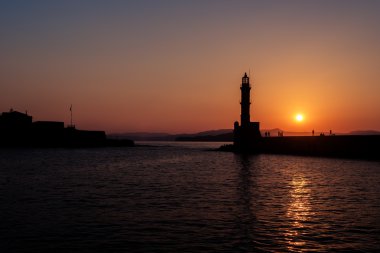 Hanya, Girit, Yunanistan: Venedik Limanı deniz feneri
