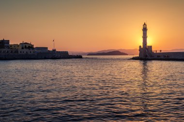 Hanya, Girit, Yunanistan: Venedik Limanı deniz feneri