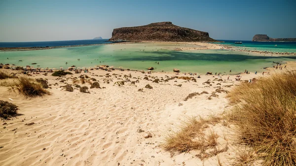 クレタ島、ギリシャ: 浴槽ラグーン — ストック写真