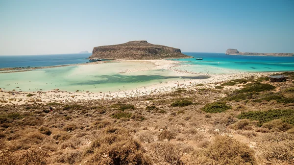 クレタ島、ギリシャ: 浴槽ラグーン — ストック写真