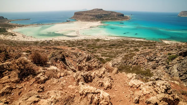 Kreta, Grekland: Balos lagunen — Stockfoto