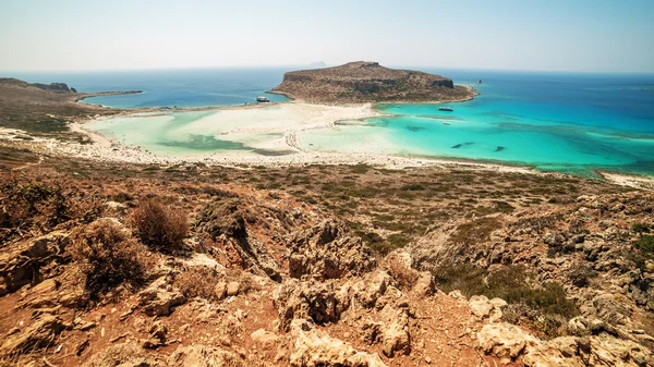 クレタ島、ギリシャ: 浴槽ラグーン — ストック写真