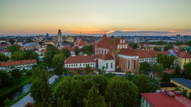 Hava. Old Town Vilnius, Litvanya