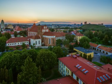 Hava. Old Town Vilnius, Litvanya