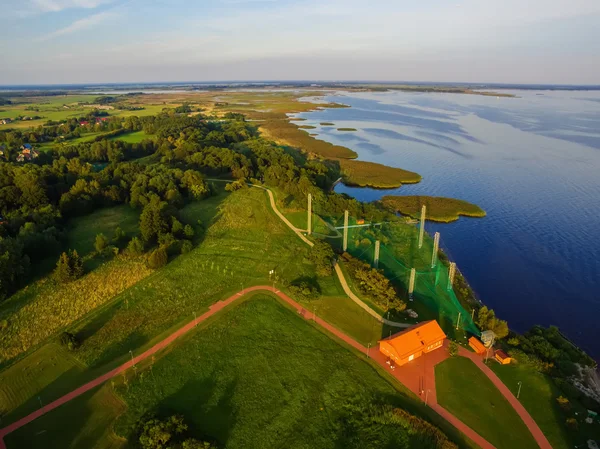 Vente Cape in Lithuania, bird ringing place — Stock Photo, Image