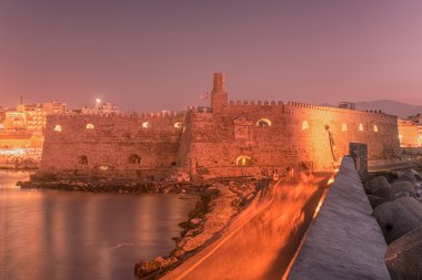 Liman ve eski şehir, Heraklion, Girit, Yunanistan