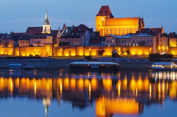 Torun (Polonia) por la noche —  Fotos de Stock