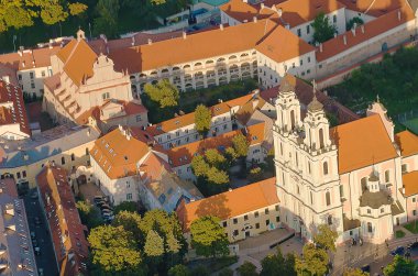 Litvanya 'nın eski Vilnius kasabası