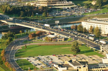 Litvanya 'nın eski Vilnius kasabası