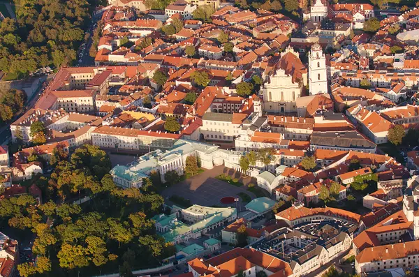 Litvanya 'nın eski Vilnius kasabası — Stok fotoğraf