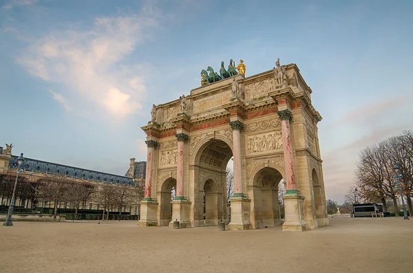 Paris (France). Arc de Triomphe du Carrousel — Stock Photo, Image