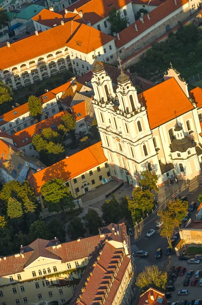 Церковь Святой Екатерины в Вильнюсе, Литва — стоковое фото