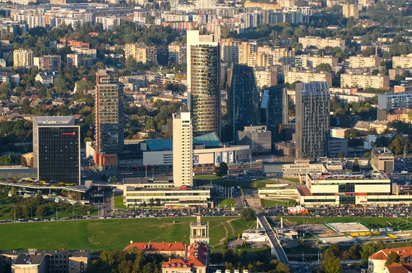 Nya Center i Vilnius, Litauen — Stockfoto