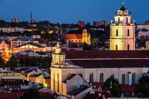 Vue aérienne de Vilnius, Lituanie — Photo