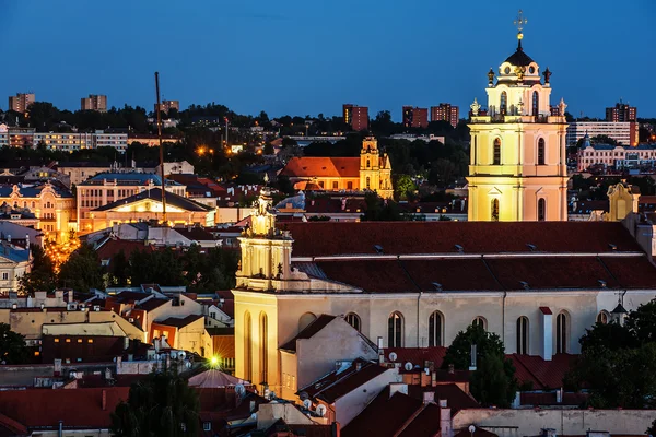 Vue aérienne de Vilnius, Lituanie — Photo