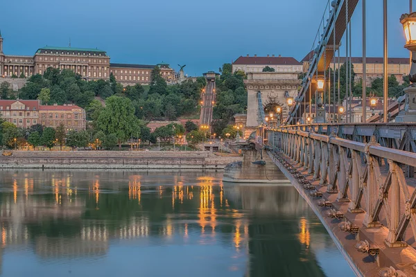 Budapest (Magyarország) a Sunrise — Stock Fotó
