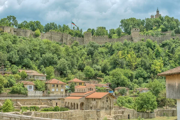 Veliko Tarnovo, la capitale storica della Bulgaria — Foto Stock