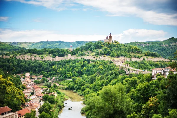 Veliko Tarnovo, de historische hoofdstad van Bulgarije — Stockfoto