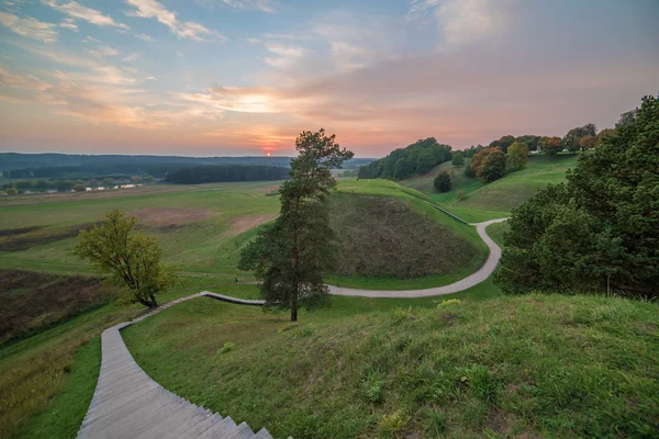 Kernave, historical capital city of Lithuania — Stock Photo, Image