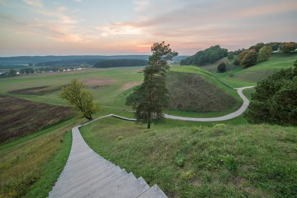 Kernave, historical capital city of Lithuania — Stock Photo, Image