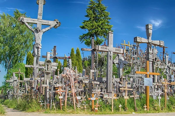 Cerro de cruces en Lituania —  Fotos de Stock