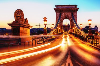 Budapeşte, Macaristan: Szechenyi Chain Bridge