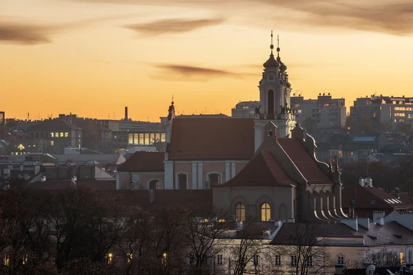 立陶宛维尔纽斯: 圣凯瑟琳教堂 — 图库照片
