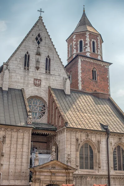 Krakau, Polen: Wawel kasteel in de zomer — Stockfoto