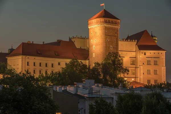 Krakau, Polen: Wawel kasteel — Stockfoto