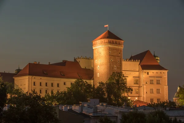 Cracovia, Polonia: Castillo de Wawel — Foto de Stock