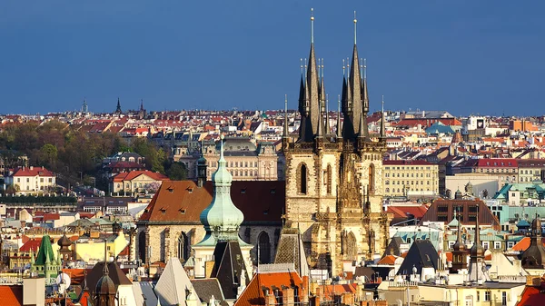 Aerial view of Prague, Czech Republic — Stock Photo, Image