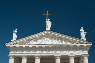 Heykeller üzerinde tavan Vilnius Katedrali, Litvanya Cumhuriyeti