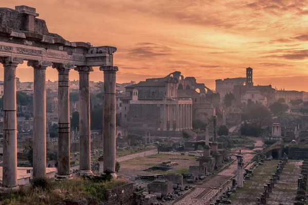 Roma, Itália: Fórum Romano — Fotografia de Stock