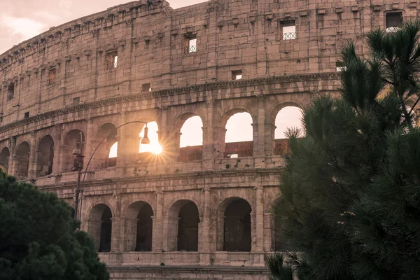 Ρώμη, Ιταλία: Κολοσσαίο, το αμφιθέατρο Φλαβίων — Φωτογραφία Αρχείου