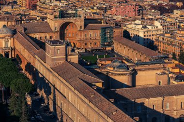 Vatikan Şehri ve Roma, İtalya, havadan görünümü