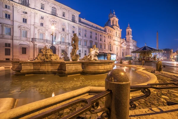 Rom, Italien: Piazza Navona — Stockfoto