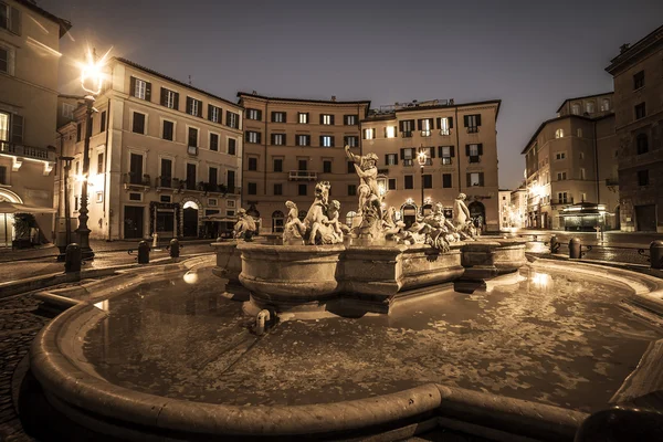 Róma, Olaszország: Piazza Navona — Stock Fotó