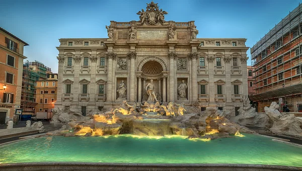 Rom, italien: der trevi-brunnen — Stockfoto