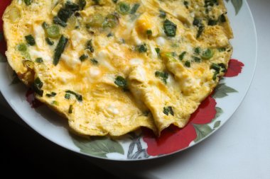 Tavada çırpılmış yumurta..