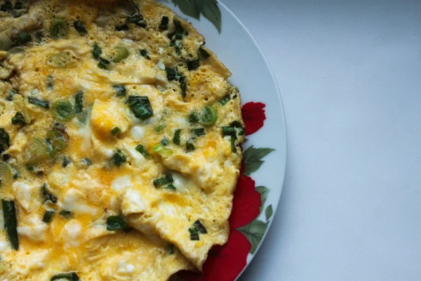 Tavada çırpılmış yumurta..