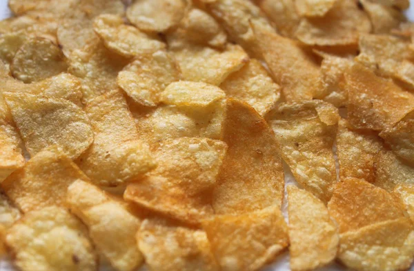 Чіпси, chipsovaya текстури — стокове фото