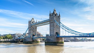Tower Bridge River Thames, Londra, İngiltere, İngiltere üzerinden