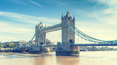 Tower Bridge River Thames, Londra, İngiltere, İngiltere üzerinden